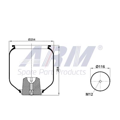 Complete Air Spring - 0.60.819