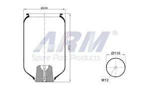 Complete Air Spring - 0.60.820