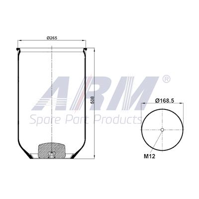 Complete Air Spring - 0.60.826