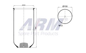 Complete Air Spring - 0.60.827