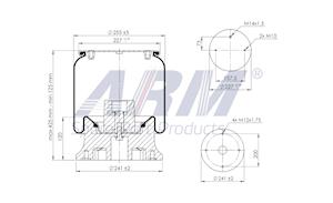 Complete Air Spring - 0.60.848