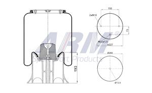 Complete Air Spring - 0.60.157