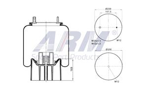 Complete Air Spring - 0.60.866