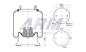 Complete Air Spring - 0.60.890