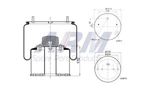 Complete Air Spring - 0.60.903