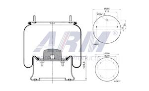 Complete Air Spring - 0.60.907