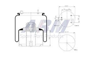 Complete Air Spring - 0.60.909