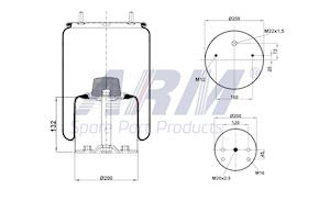 Complete Air Spring - 0.60.910