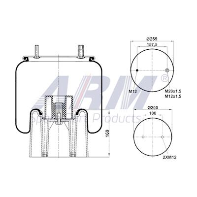 Komple Körük - 0.60.324