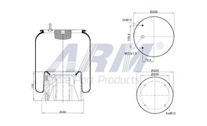 Complete Air Spring - 0.60.915