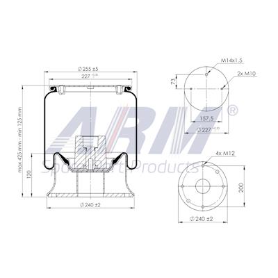 Complete Air Spring - 0.60.917