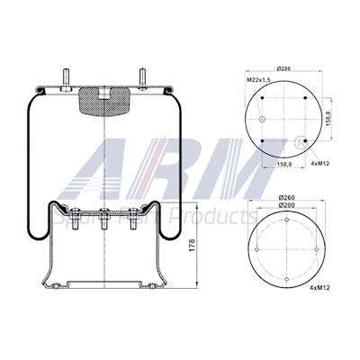 Complete Air Spring - 0.60.918