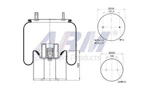 Complete Air Spring - 0.60.920