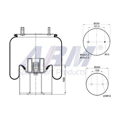 Complete Air Spring - 0.60.920