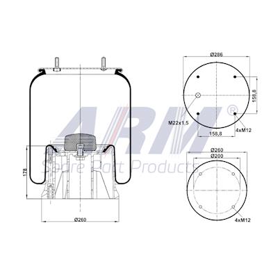 Complete Air Spring - 0.60.922