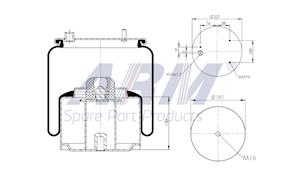 Complete Air Spring - 0.60.923