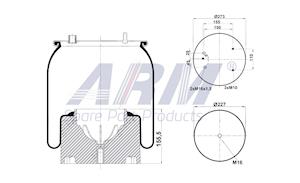 Complete Air Spring - 0.60.962