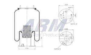 Complete Air Spring - 0.60.972