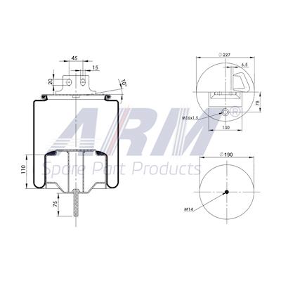 Complete Air Spring - 0.60.004